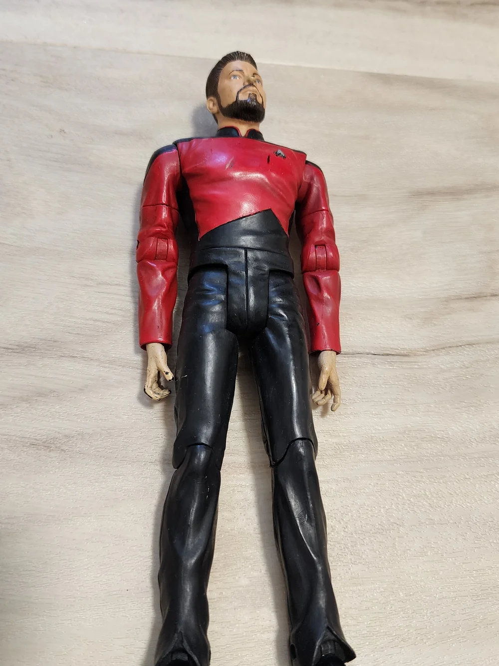 2006 Star Trek The Next Generation Commander William Riker Action Figure